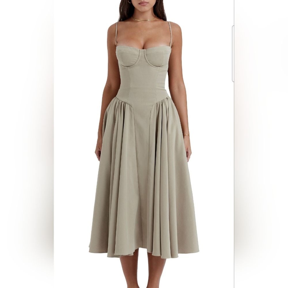 House of CB Samaria Taupe Dress L (Fuller Cup)